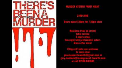 MURDER MYSTERY PARTY NIGHT!