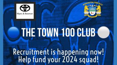 ARE YOU GOING TO BE IN THE TOWN 100 CLUB?