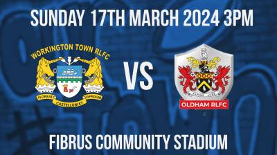 OLDHAM FIRST UP AT THE FIBRUS COMMUNITY STADIUM!