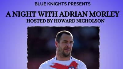 ADRIAN MORLEY NIGHT AT WORKINGTON TOWN!