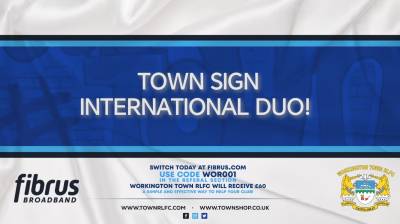 TOWN SIGN INTERNATIONAL DUO!