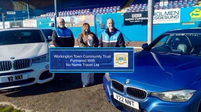 WORKINGTON TOWN CONTINUE TO 'TRAVEL' FORWARD!
