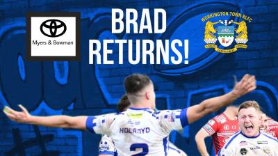 BRAD HOLROYD BACK AT TOWN!