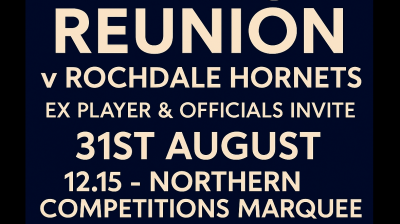 REUNION FOR ROCHDALE!