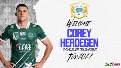 Australian Halfback Corey Herdegen signs for Town in 2027!